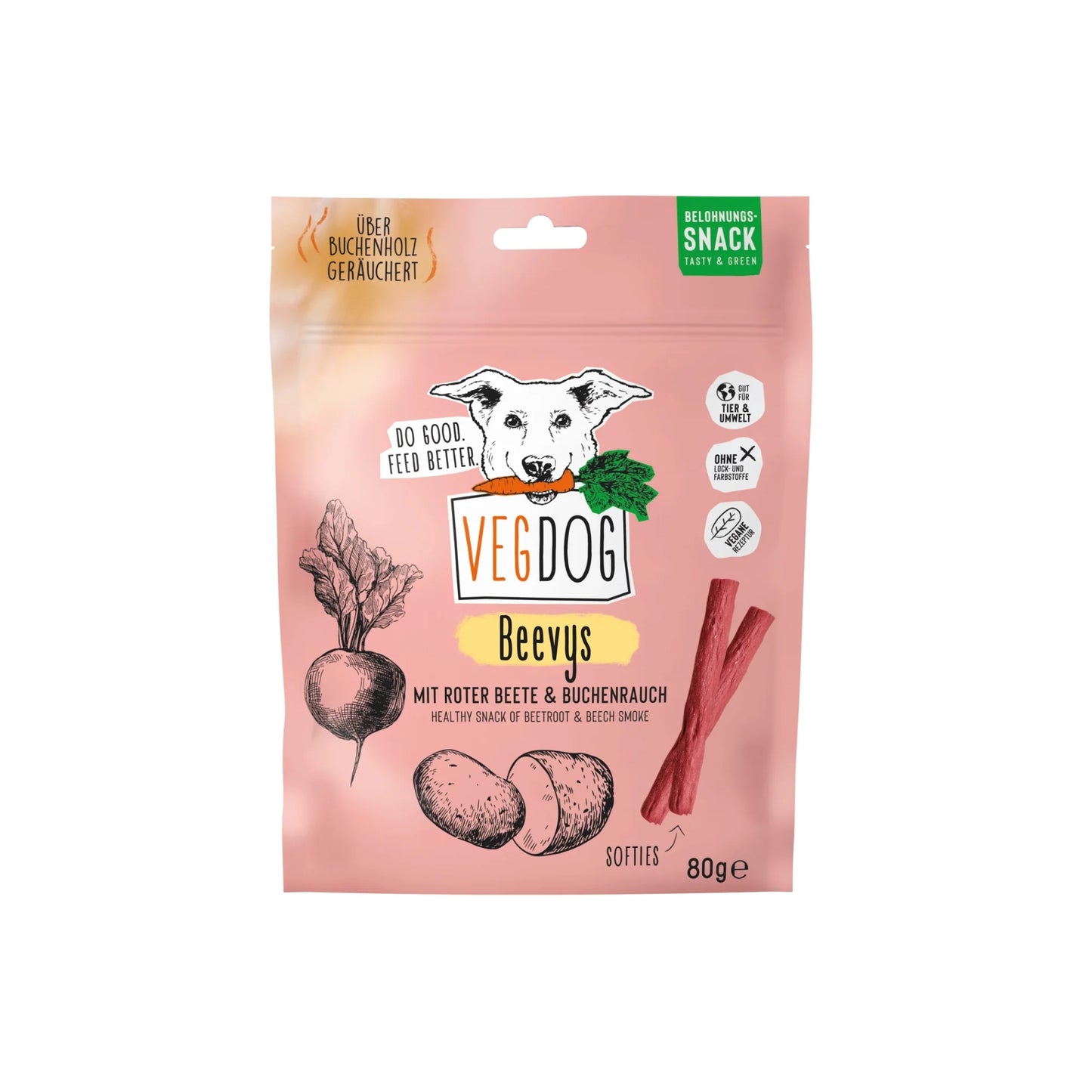 VEGDOG Beevys 80g