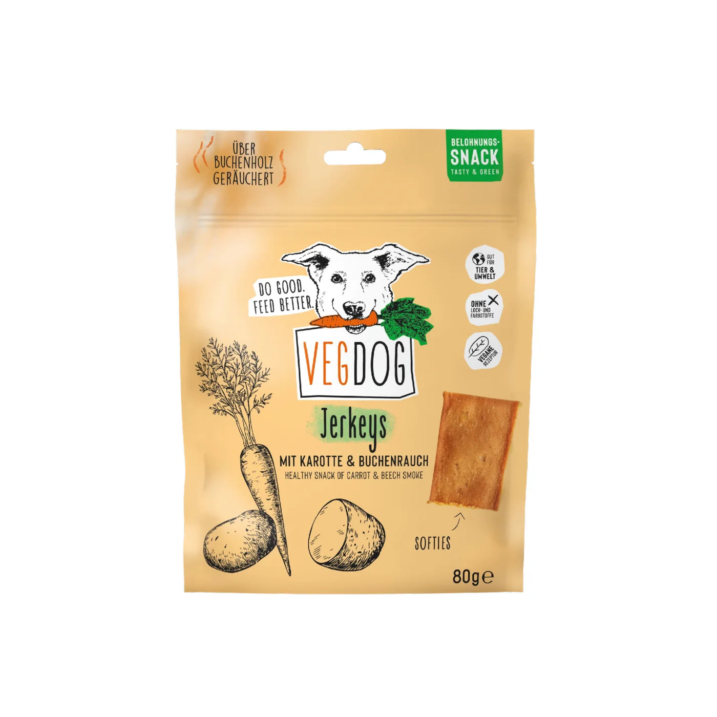 VEGDOG JERKEYS 80 g