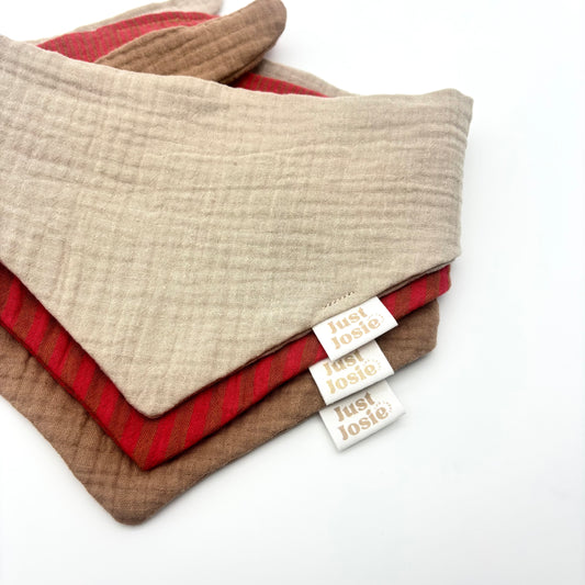 Musslin Halstuch - COZY (beige)