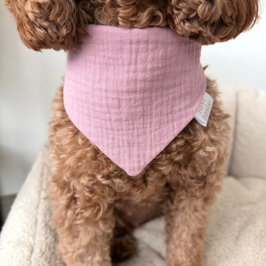 Musselin Halstuch - Rosa