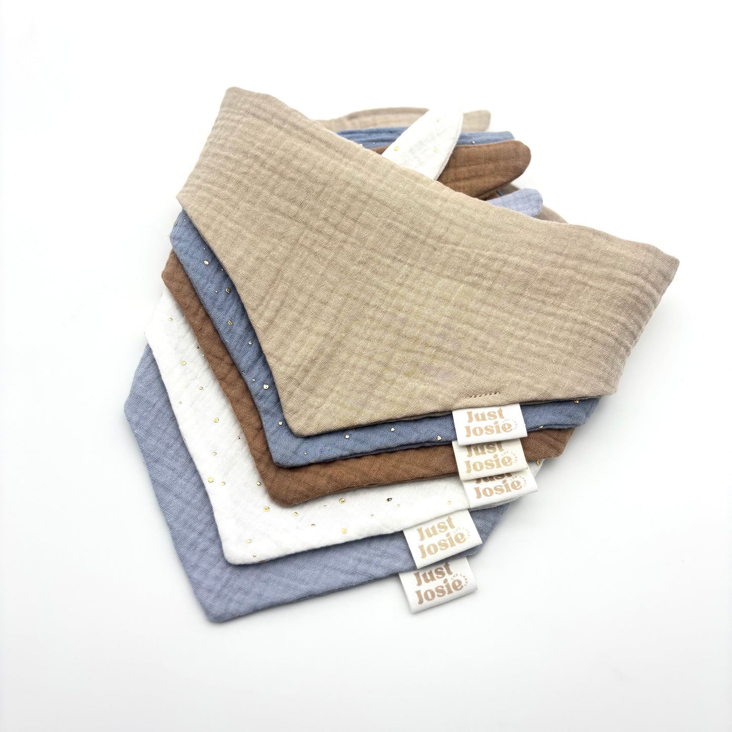 Musselin Halstuch - Hellblau