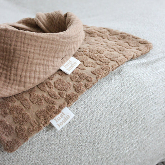 Musselin Halstuch - COZY (braun)