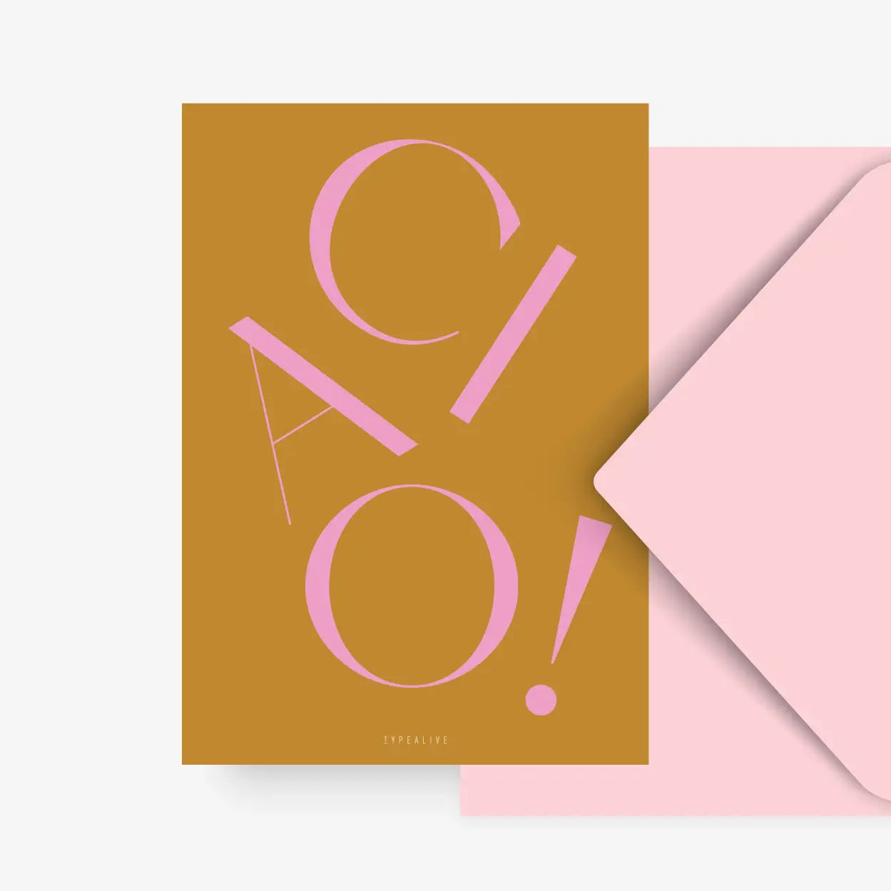 Postkarte - Ciao
