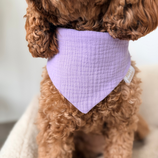 Musselin Halstuch - Lila