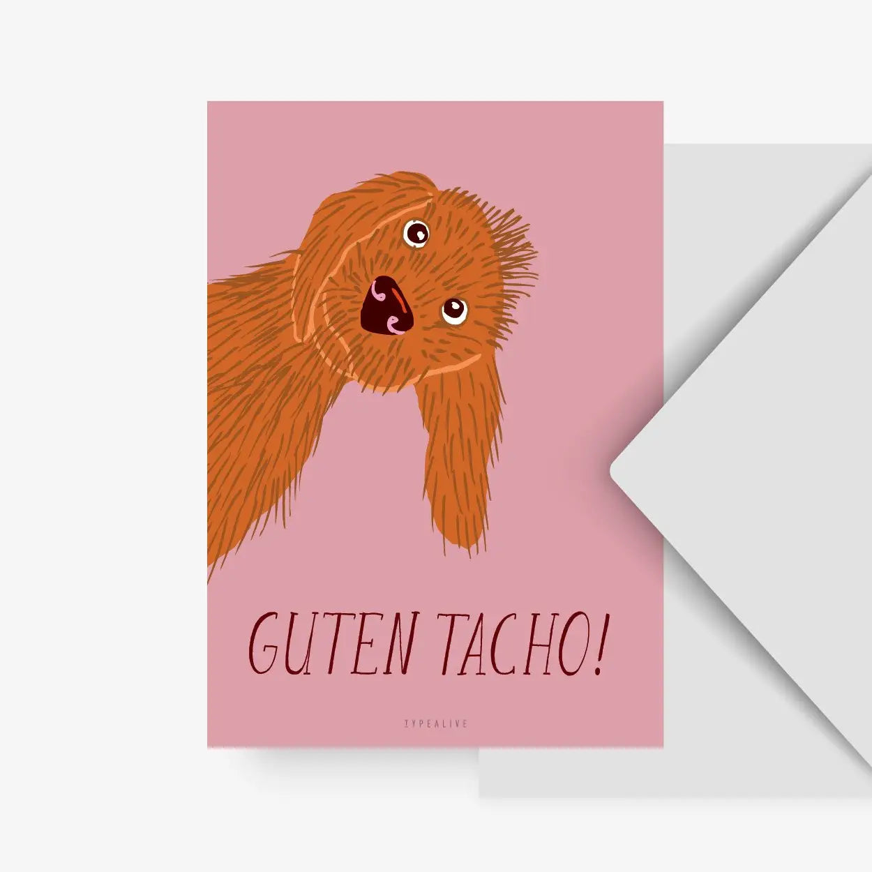 Postkarte - Guten Tacho!