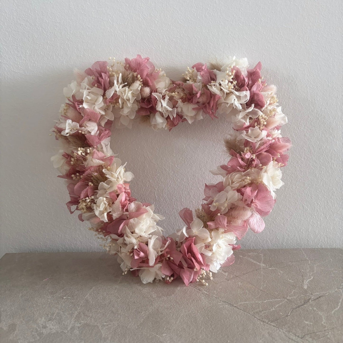Trockenblumen Herz