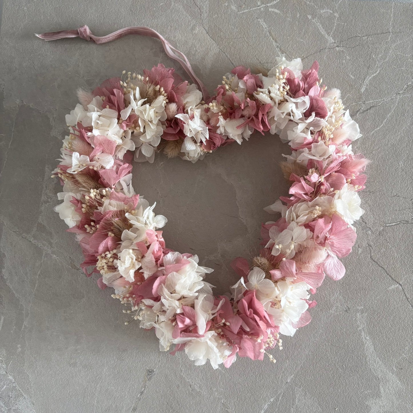 Trockenblumen Herz