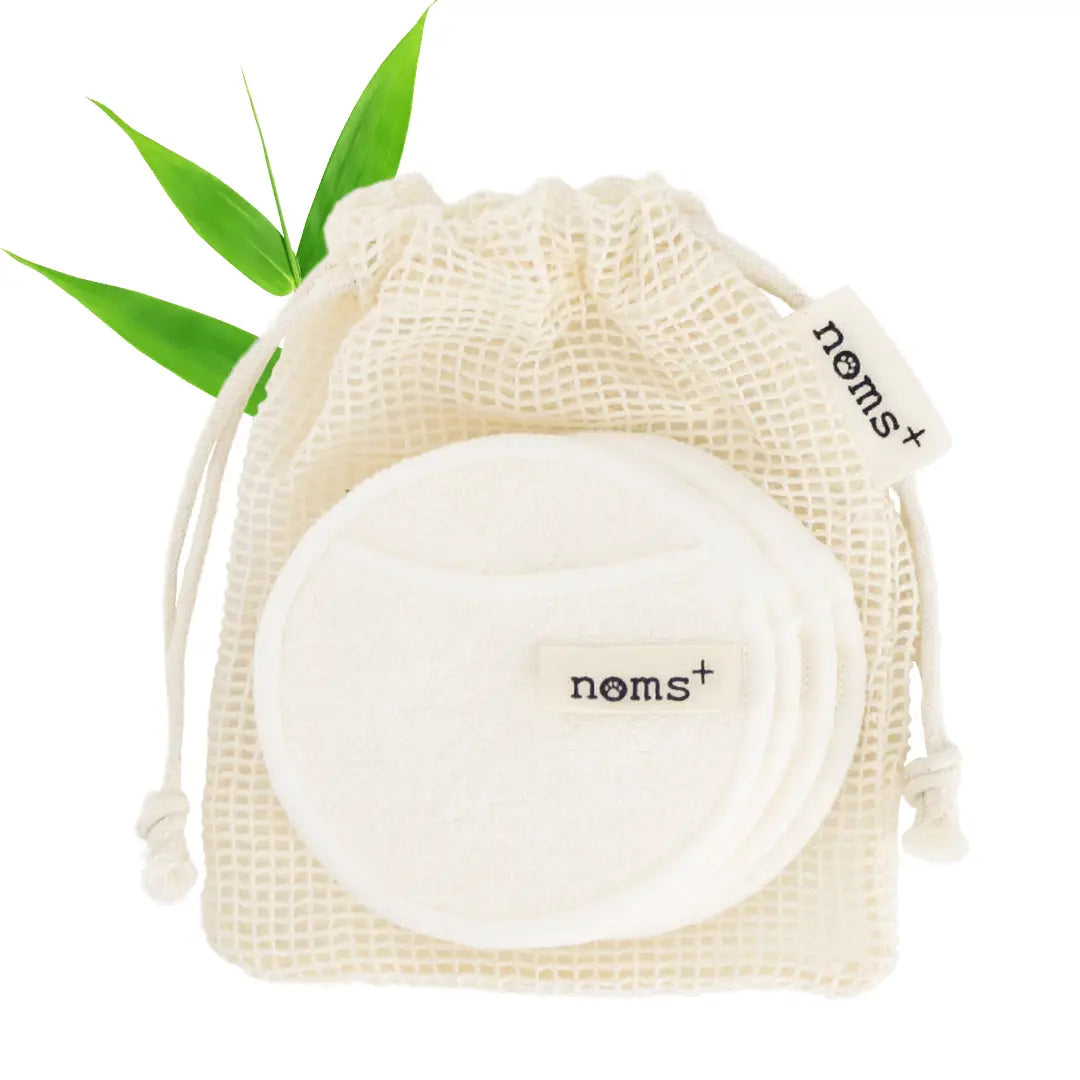 Noms+ Waschbare Pflegepads aus Bambus (4 Stück)