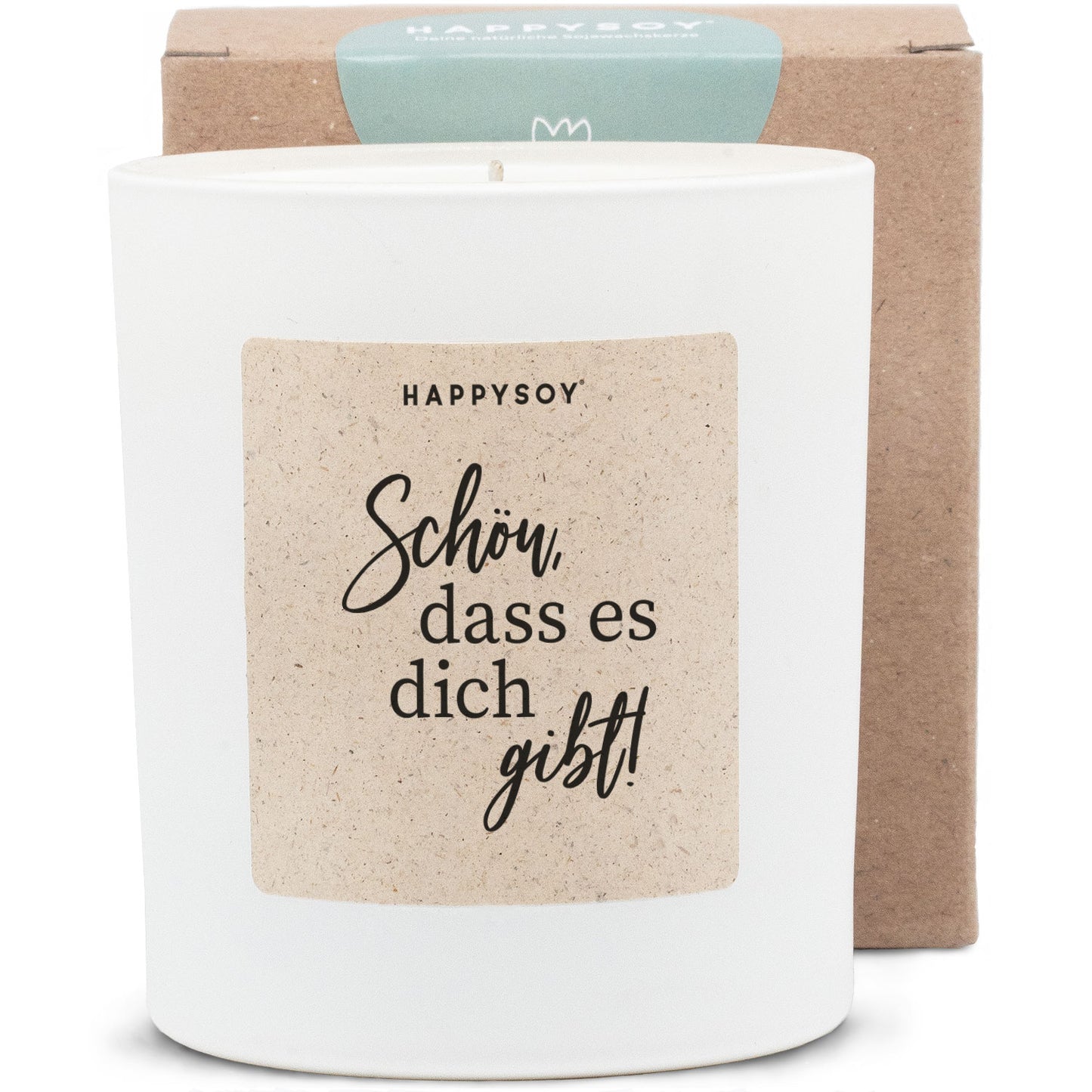 Duftkerze - Schön, dass es dich gibt!
