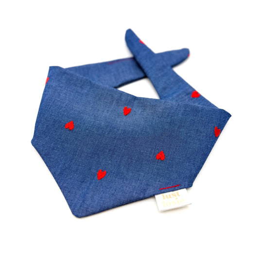 Halstuch - Red heart