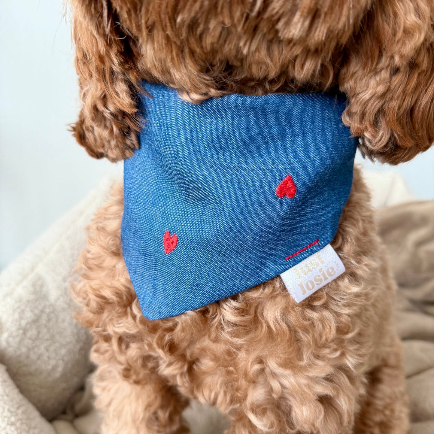 Halstuch - Red heart