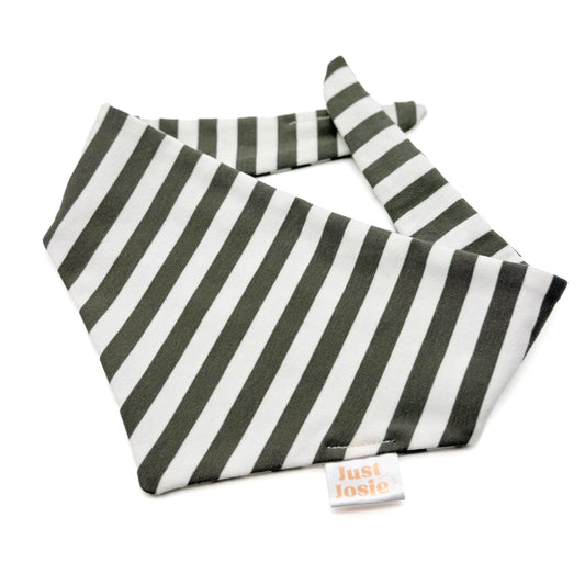 Halstuch COZY - Green Stripes