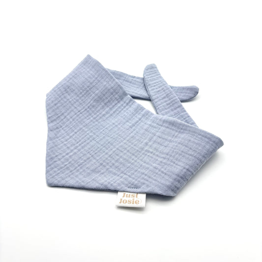 Musselin Halstuch - COZY (hellblau)