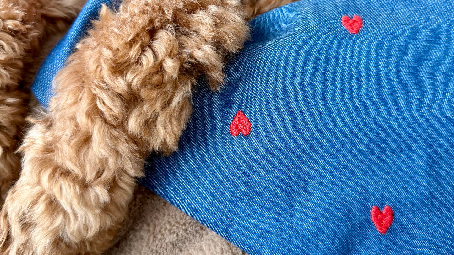 Halstuch - Red heart