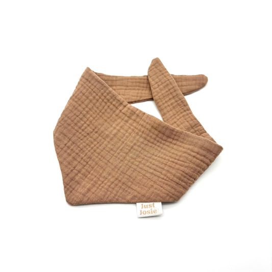 Musselin Halstuch - COZY (braun)