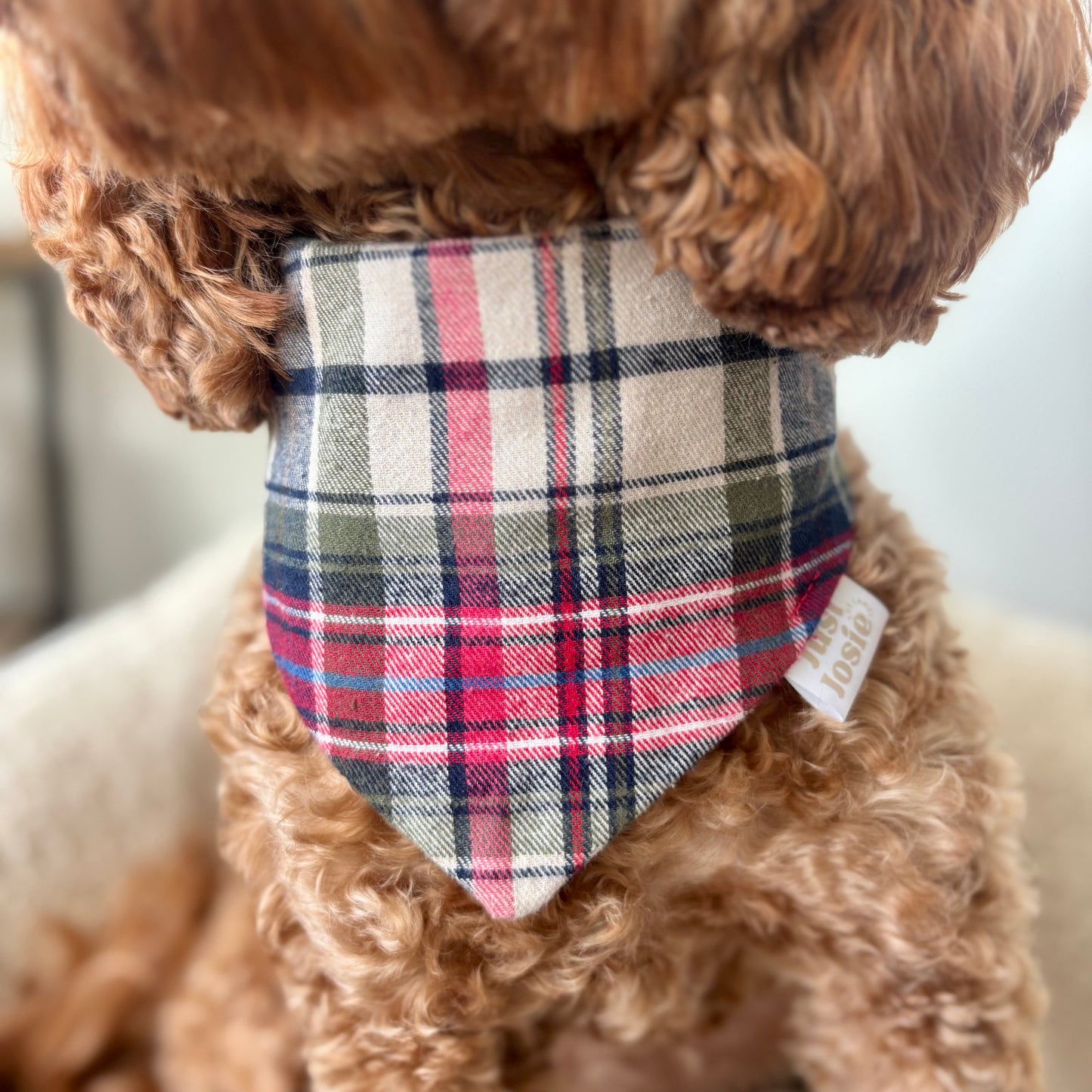 Halstuch Cozy - Christmas Karo