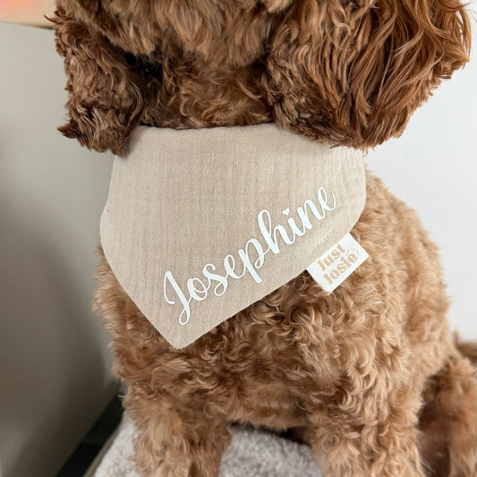 Musselin Halstuch - Beige