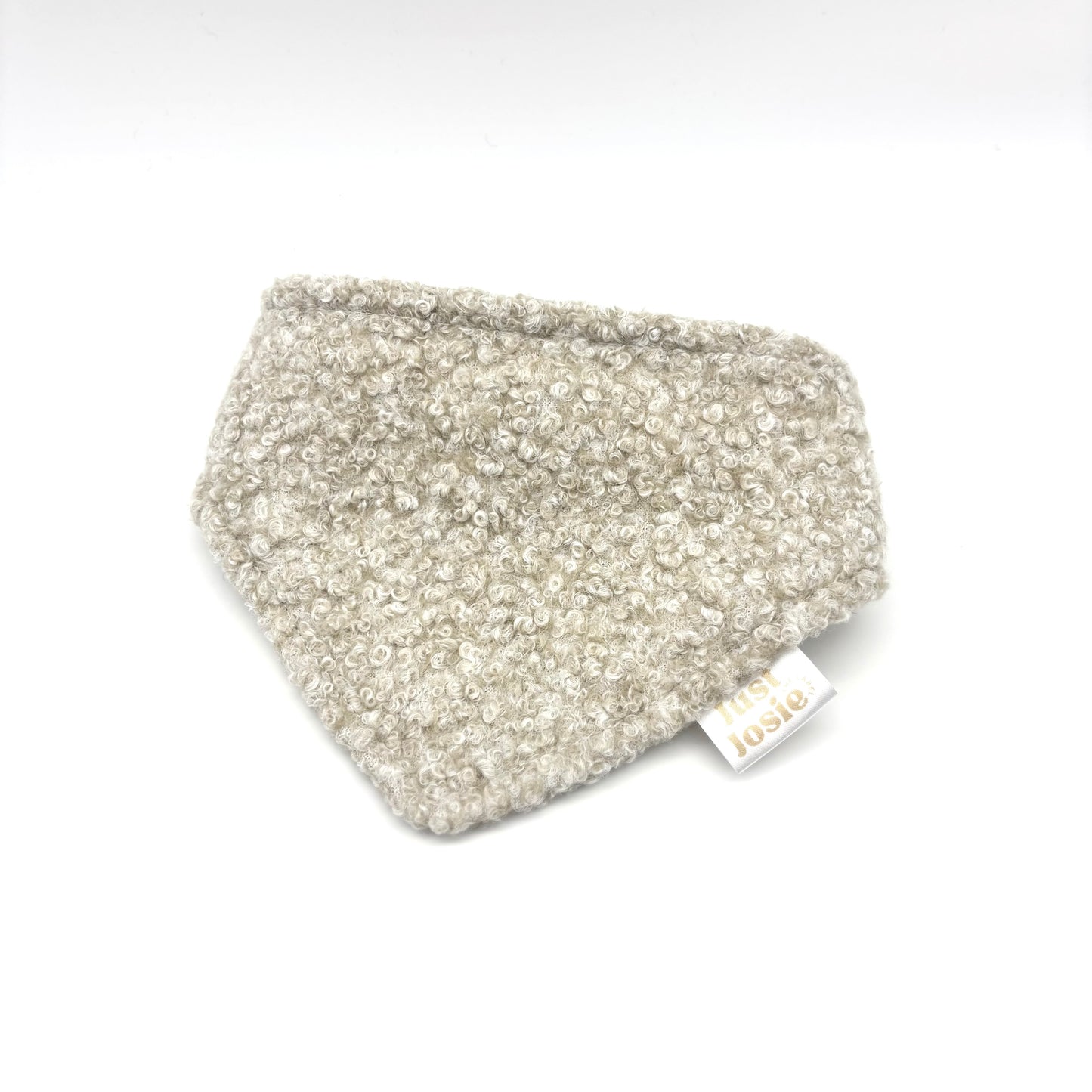 Bouclé Halstuch - Creme