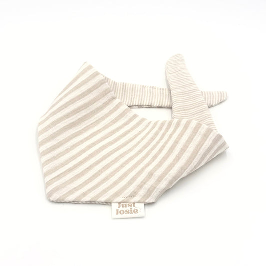 Musselin Halstuch -COZY (weiß/beige)