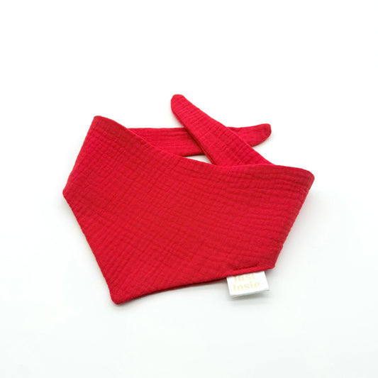 Musselin Halstuch - Rot