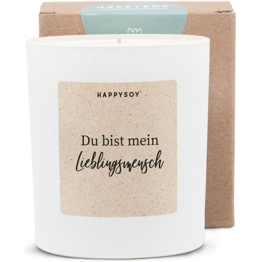 Duftkerze - Du bist mein Lieblingsmensch