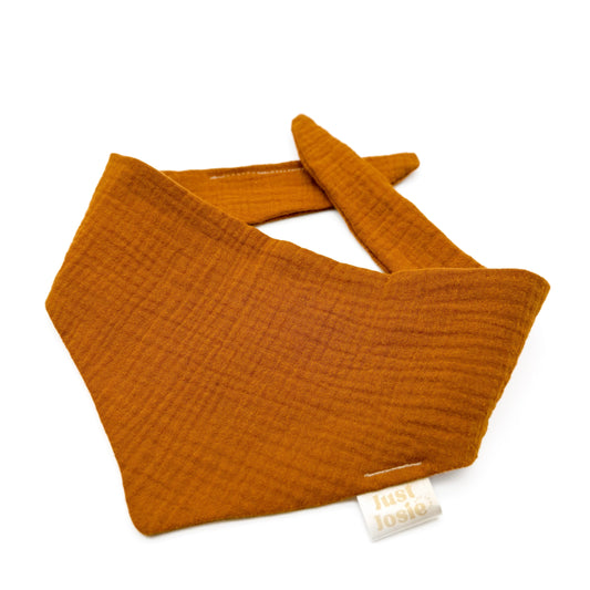 Musselin Halstuch - Zimt