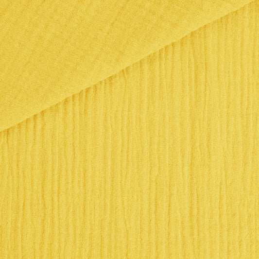 Musselin Halstuch - Gelb